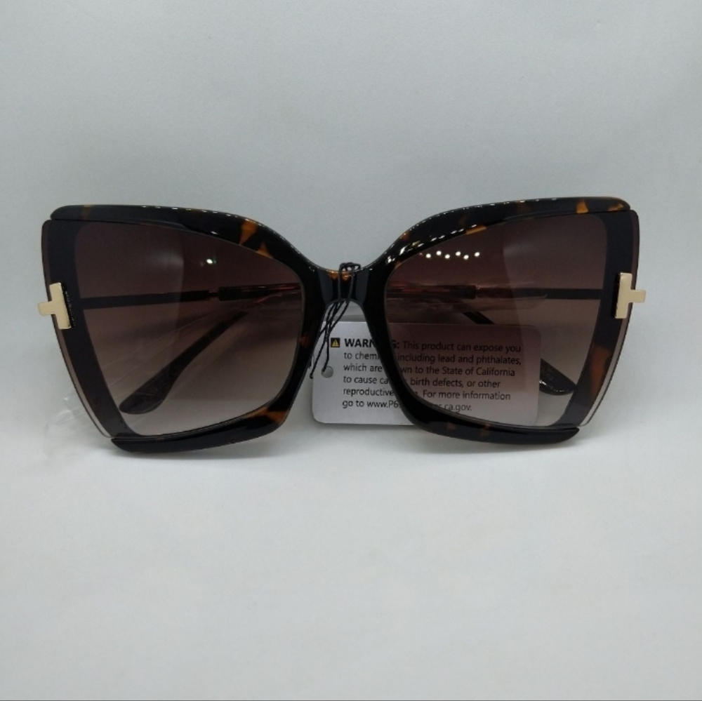 Women's bumblebee animal print sunglasses